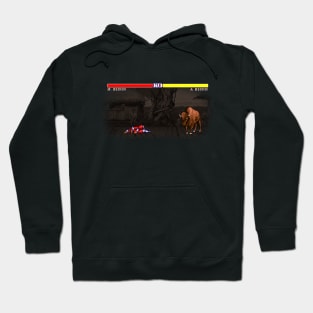 Bison Vs. Bison Hoodie